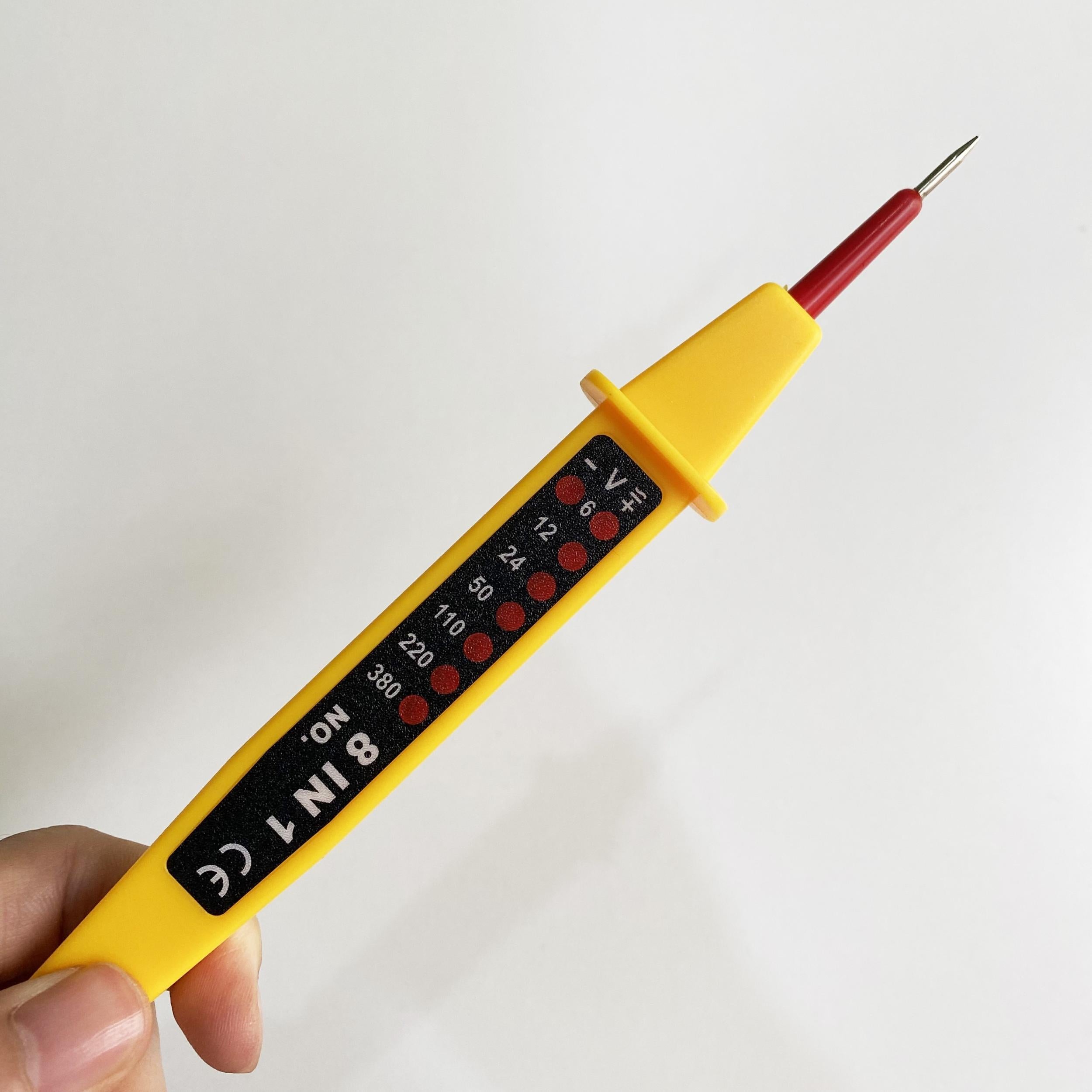 Auto Voltage Range Detector with LED Display Double Pole 6V-380V
