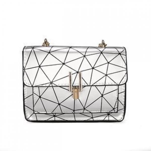 Crack Printing Shoulder Bag Chain Handbag Messenger Wild Shoulder Bag