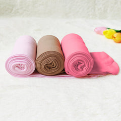 3 Pack Opaque Slim Tights High Waist Footed Pantyhose Stockings