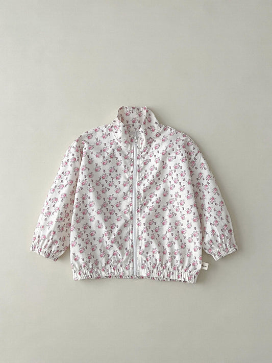 Baby Girls Cartoon Floral Long Sleeve Coat