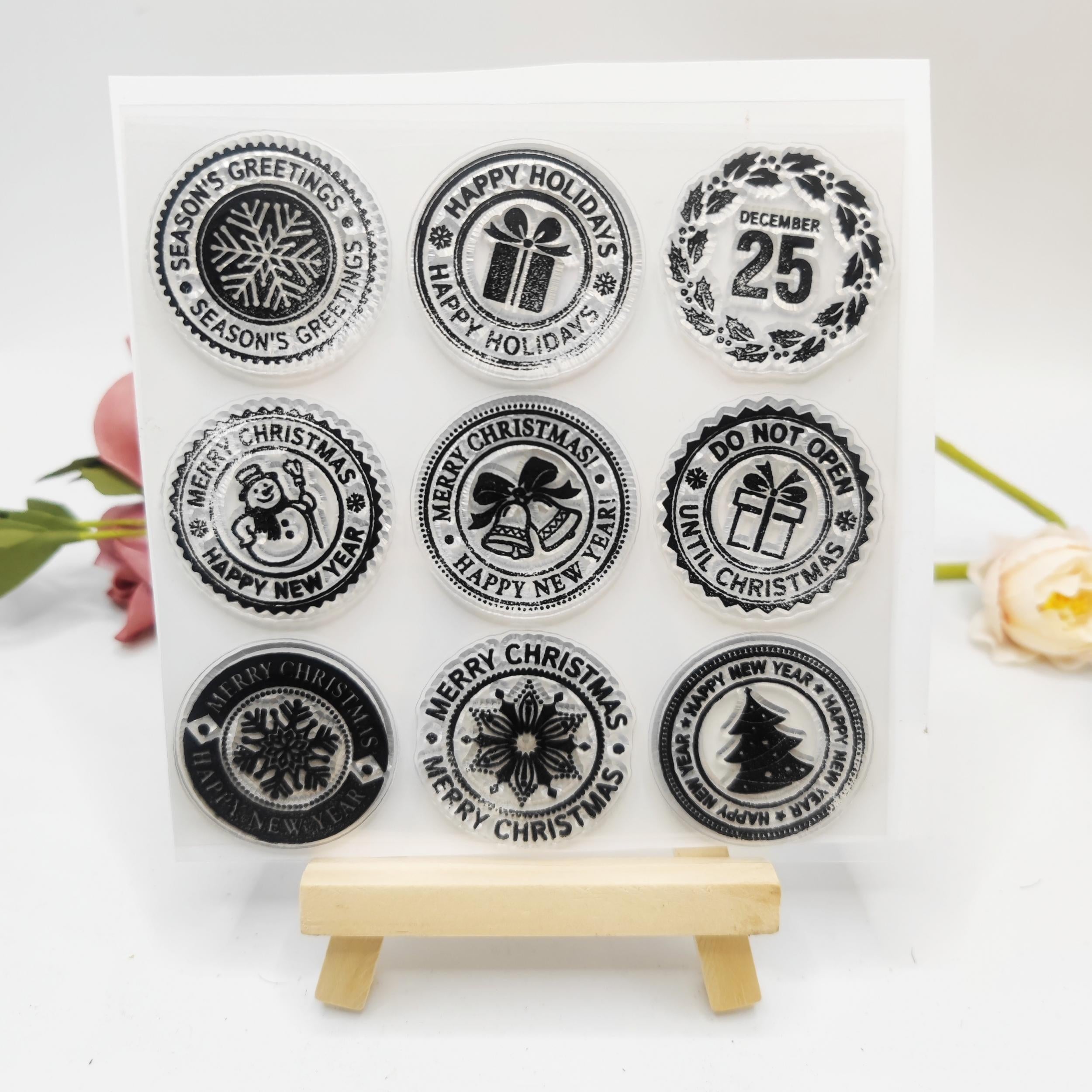 Christmas Stamp 1pc Party Supplies Gift