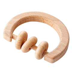 Wooden Rattle Grab Toy for Infants & Toddlers