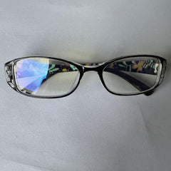 Plastic Light Blocking Reading Glasses With Soft Case For Women