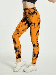 Tie Dye Yoga Pants High Stretch Fitness Leggings Women's Activewear