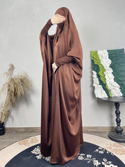  Batwing Sleeve Abaya Dress