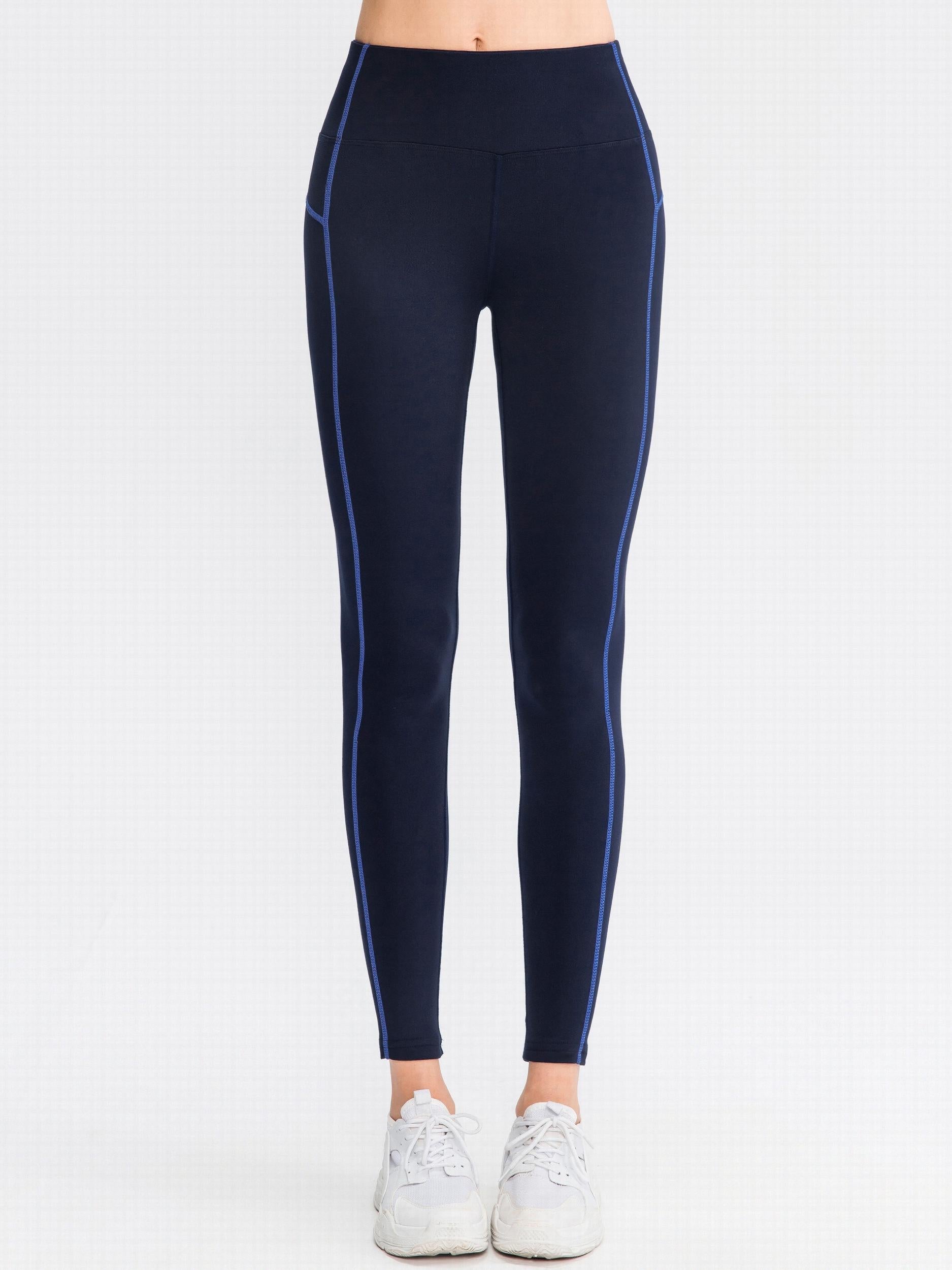 High Waist Fleece Liner Yoga Pants Slimming Leggings