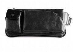 Men's Retro Shoulder Bag Messenger Chest Sports Waist Bag