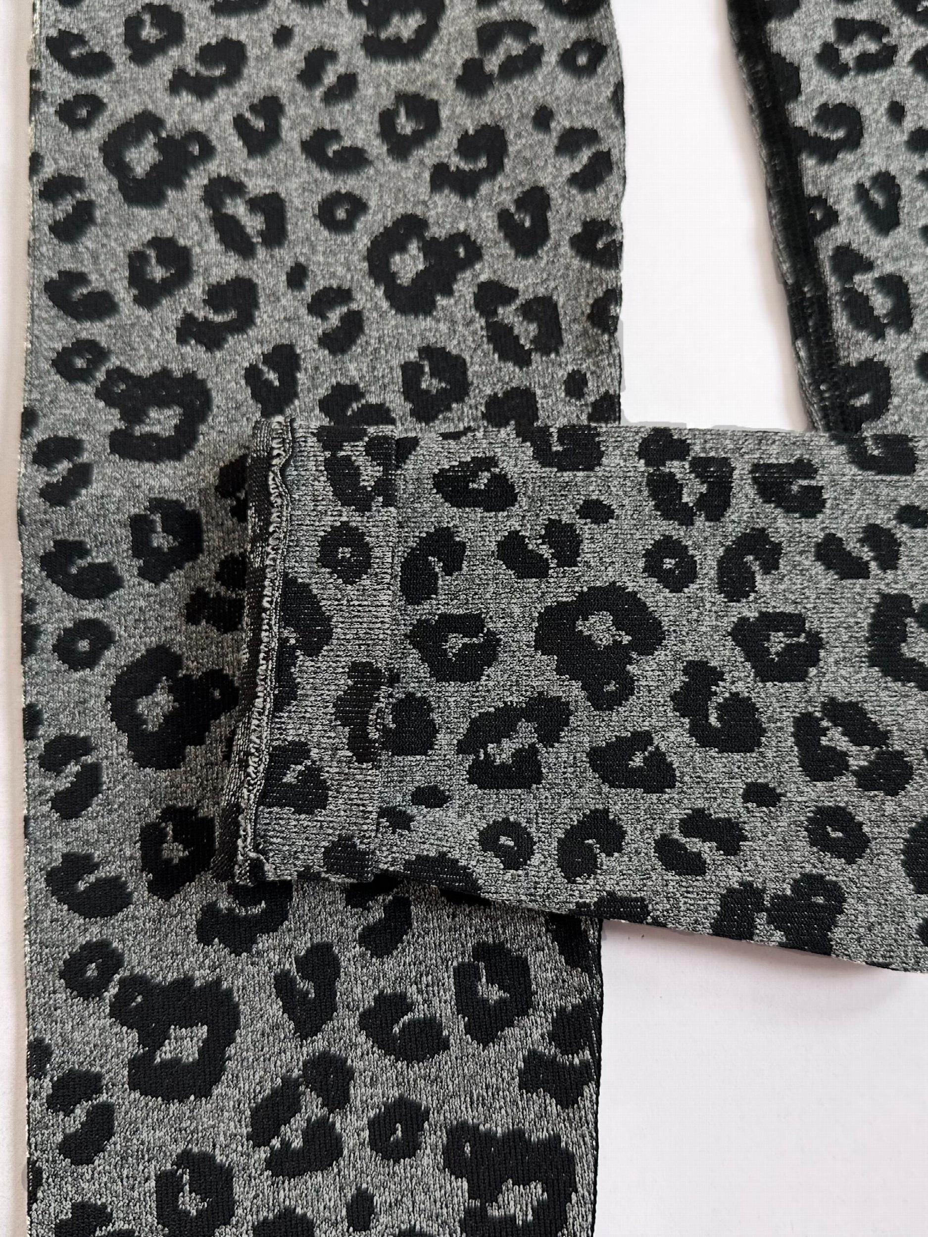 Leopard Print High Waist Yoga Pants Butt Lifting Slimming Leggings