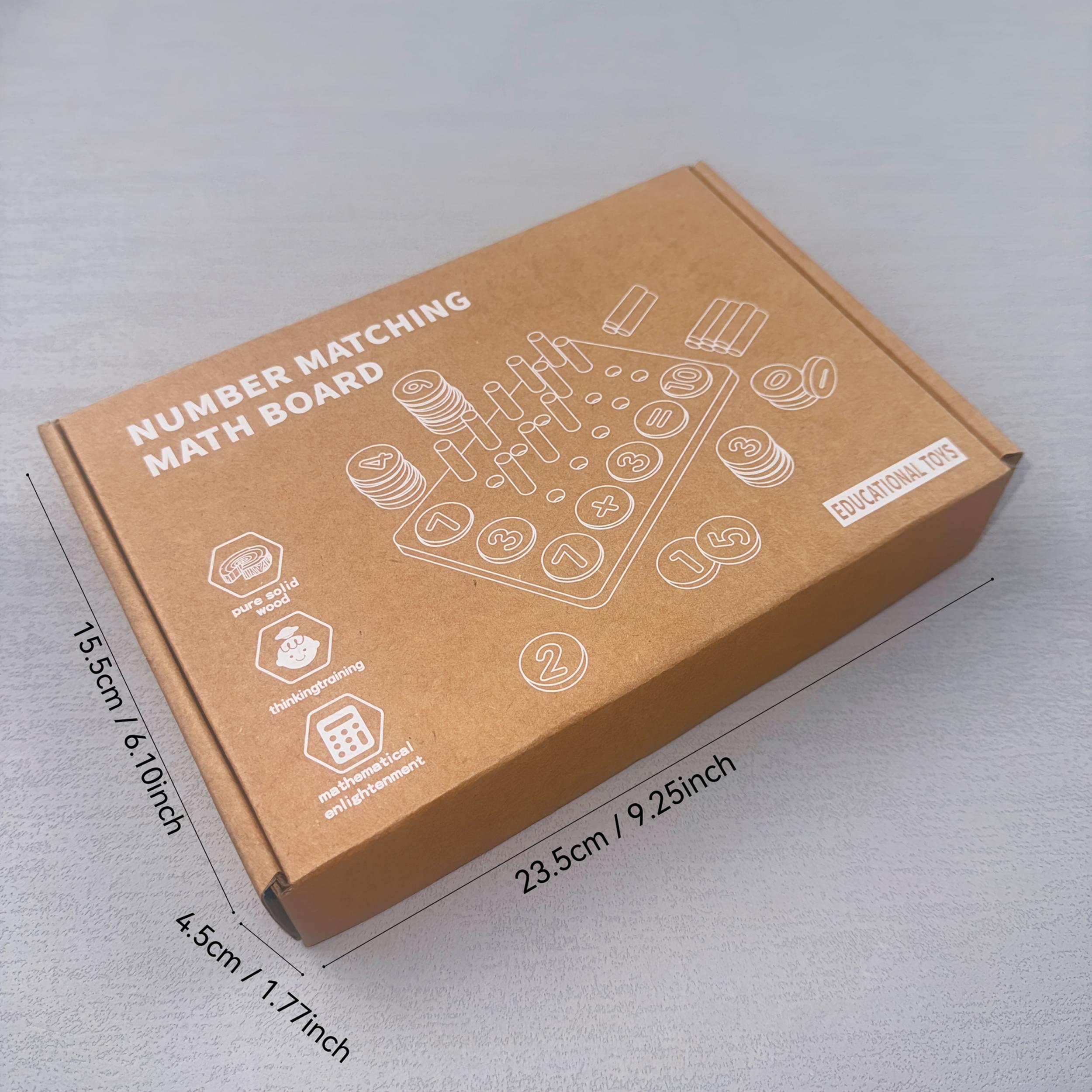 Wooden Number Operation Teaching Aids in a Box Set