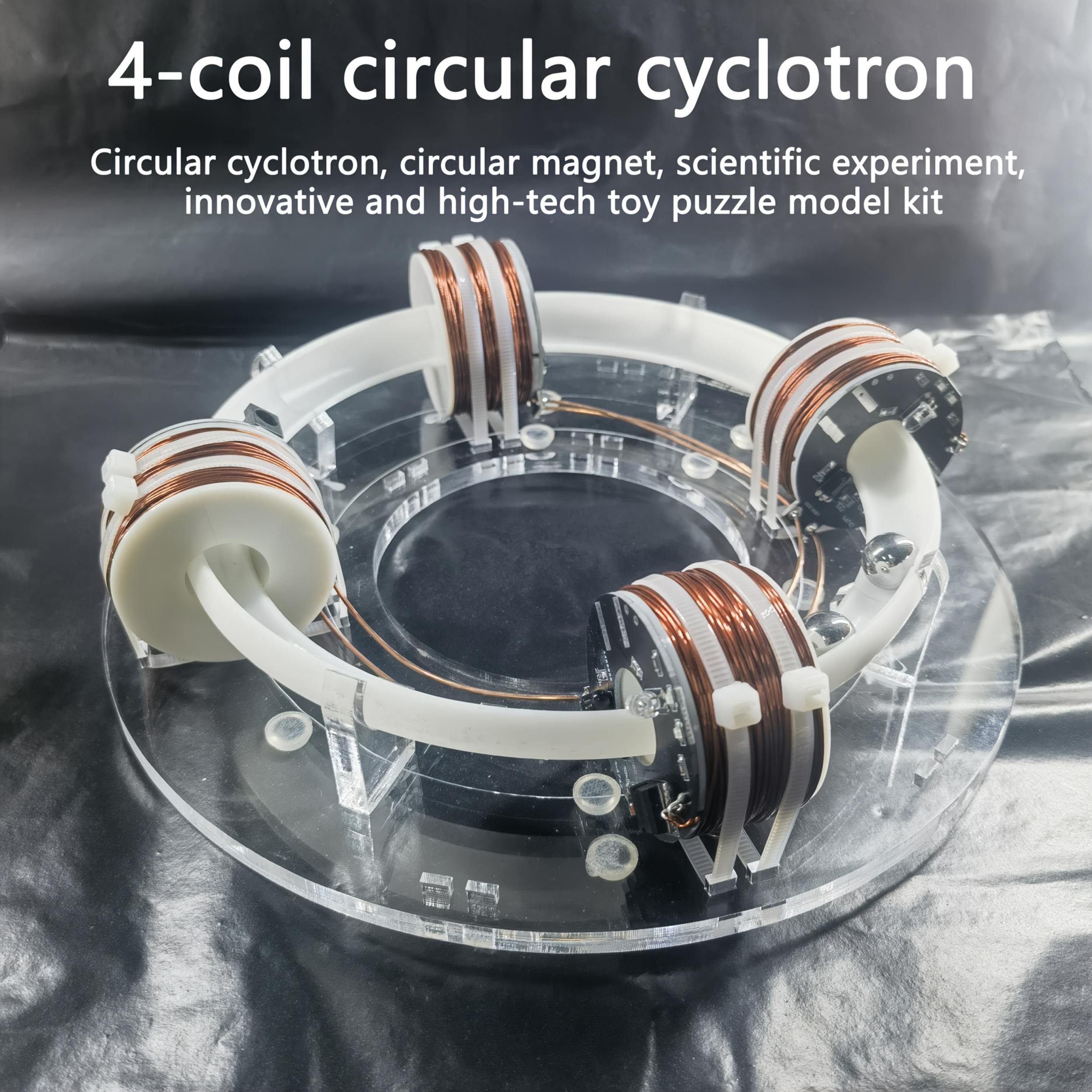 Transparent Acrylic Circular Cyclotron Demonstration Device