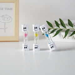 6 Pack Smiley Face Hourglass Timer Student Swimming Timer
