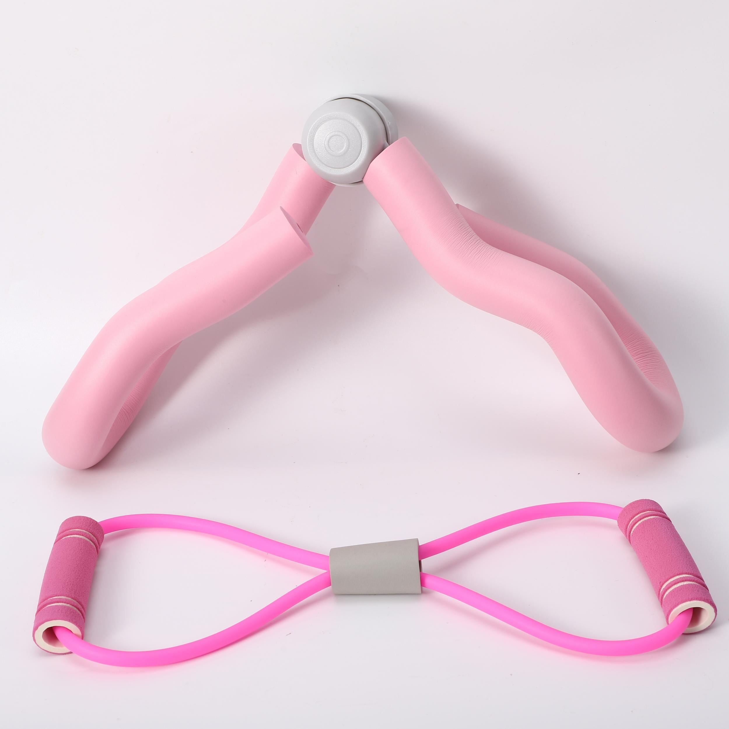 Leg Training Clamp & 8-Shaped Resistance Rope for Hip Lifting