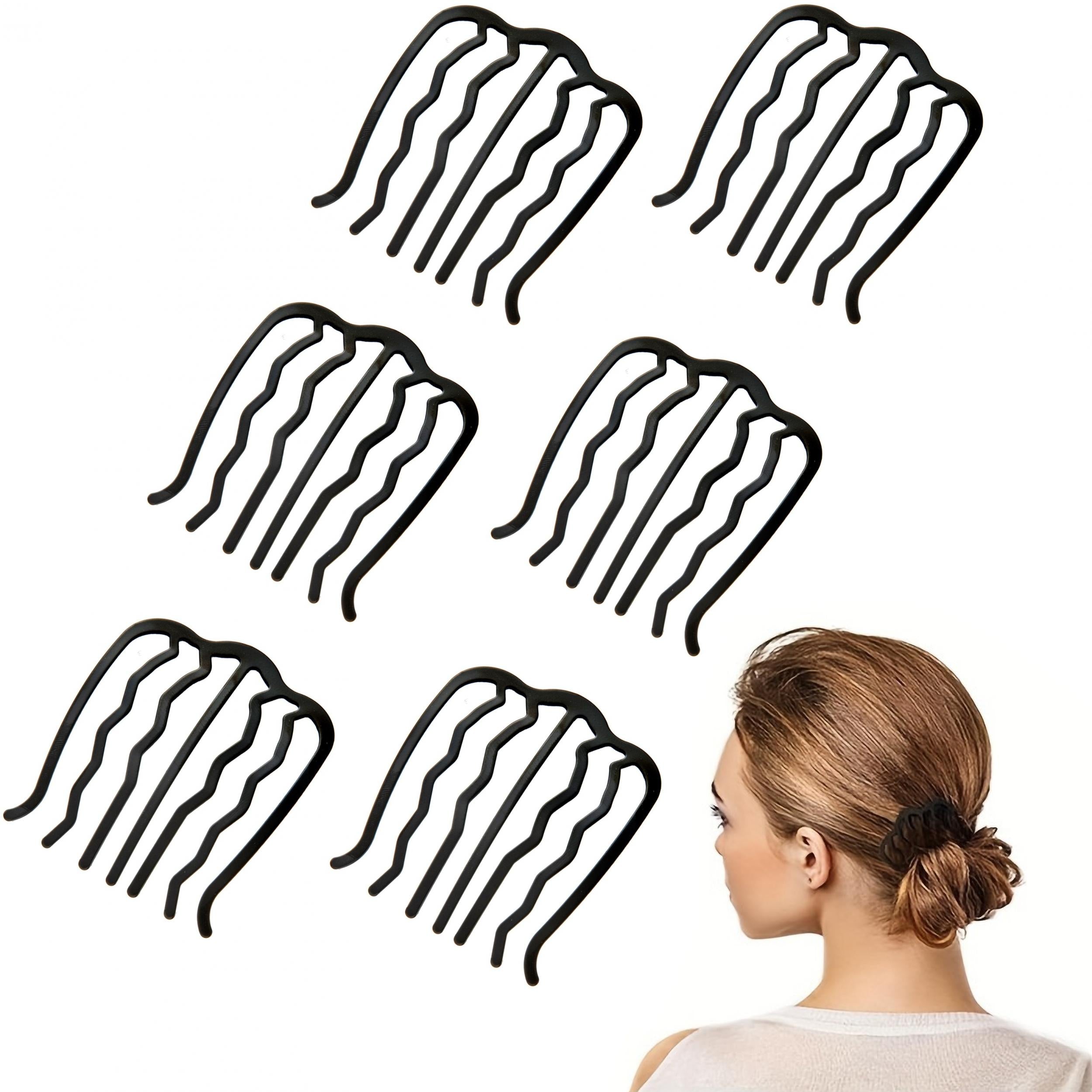 French Hair Comb for Updo Styling Hair Fork Women Girls