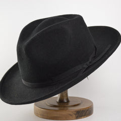 Jazz Hat Felt Bowler Hat Butterfly Belt Accessories
