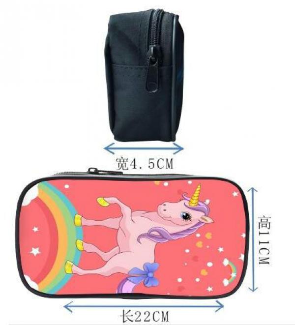 Unicorn Print School Bags Kids Backpack Girls Teen Mochila Colorful Bookbag
