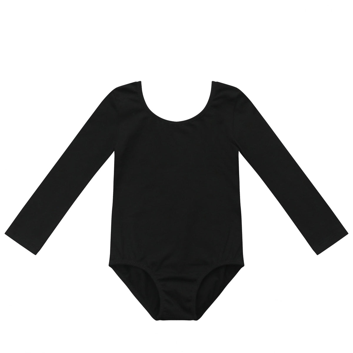 Girls Long Sleeve Bodysuit Leotards Ballet Dance Gymnastics Outfit
