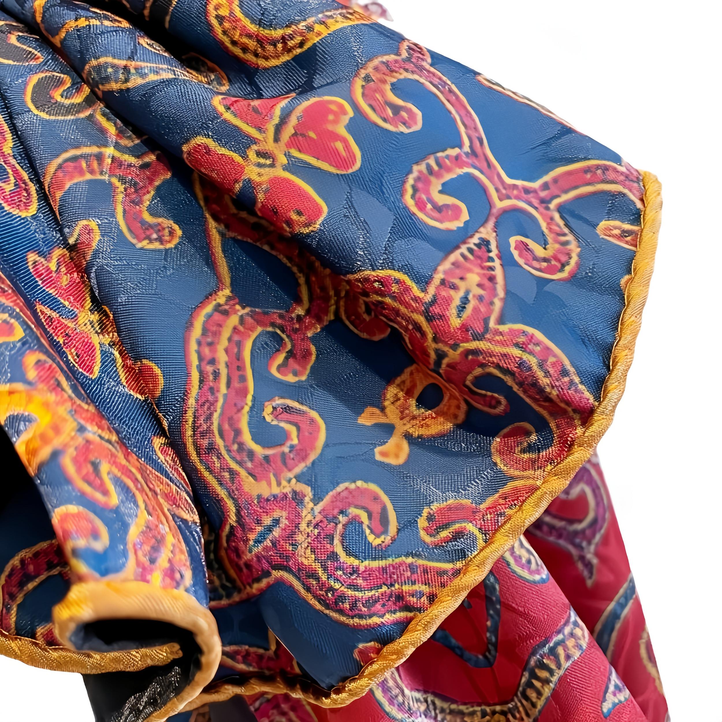 Vintage Inspired Double Sided Large Shawl Sun Protection Blanket Neck Scarf