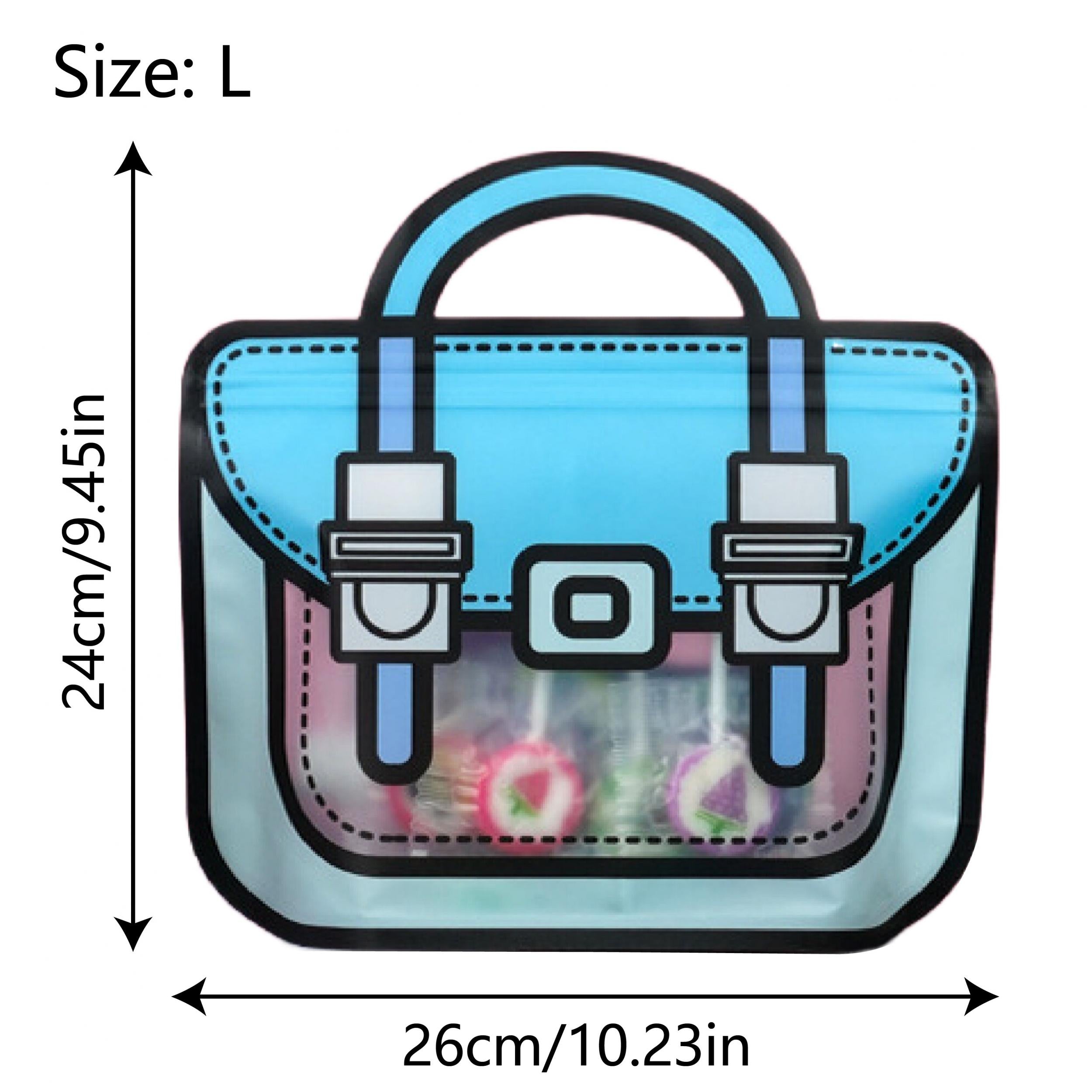 10pcs School Bag Shape Gift Bags for Kids' Birthdays Children's Party