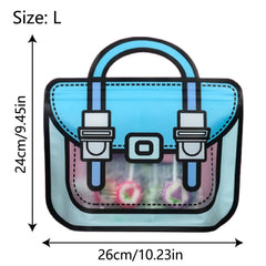 10pcs School Bag Shape Gift Bags for Kids' Birthdays Children's Party