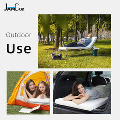 Portable Camping Mattress Topper - High Density Ventilated Roll Up Pad