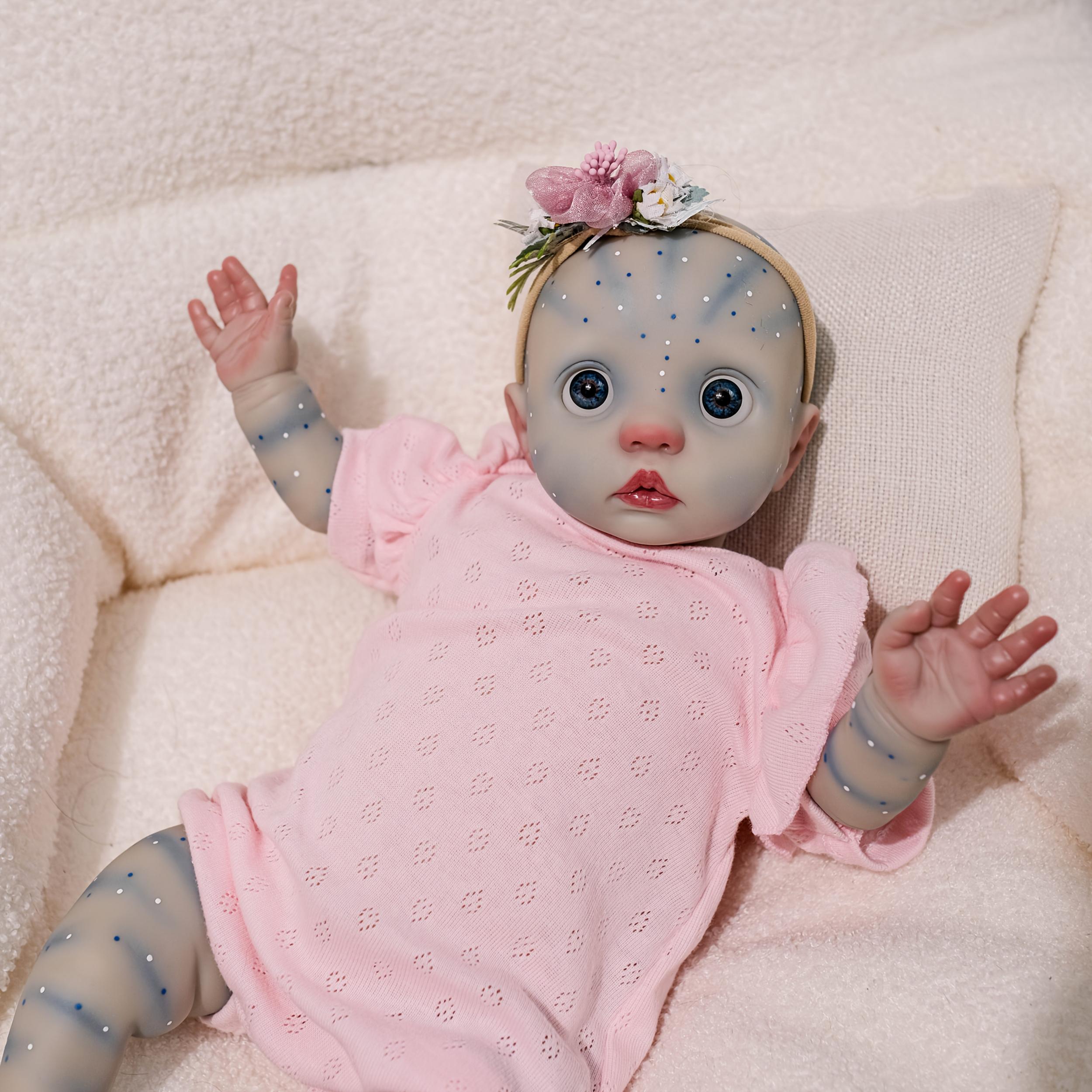 16 inch Soft Body Reborn Peeka Youngsters Doll Lifelike Youngsters Pink