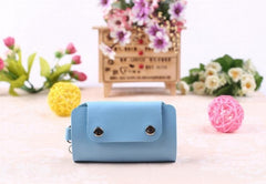 Hot Buckle Key Wallets Pu Leather Keys Holders For Men Women