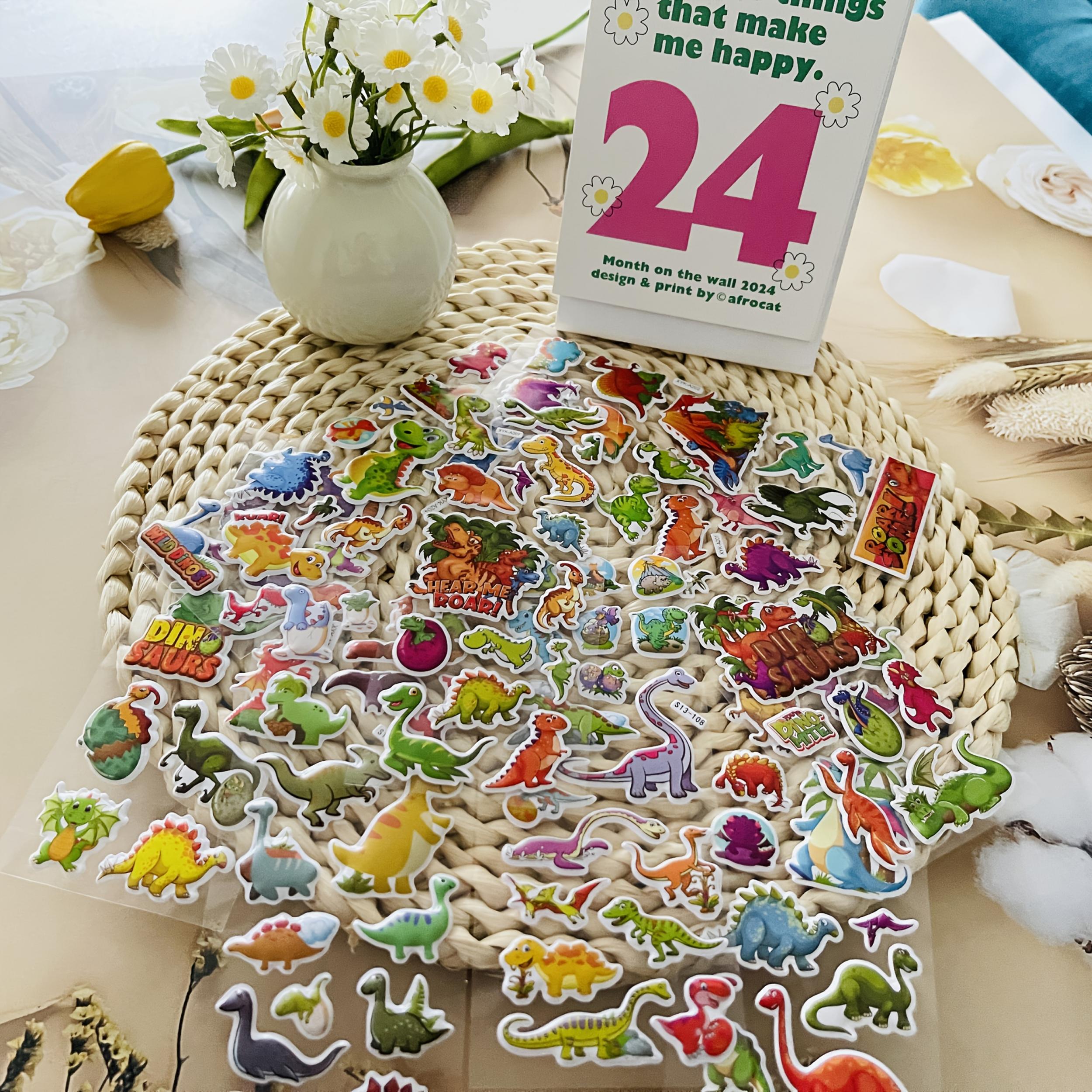 Dinosaur Self-adhesive Stickers - Tyrannosaurus Rex Pattern Decals