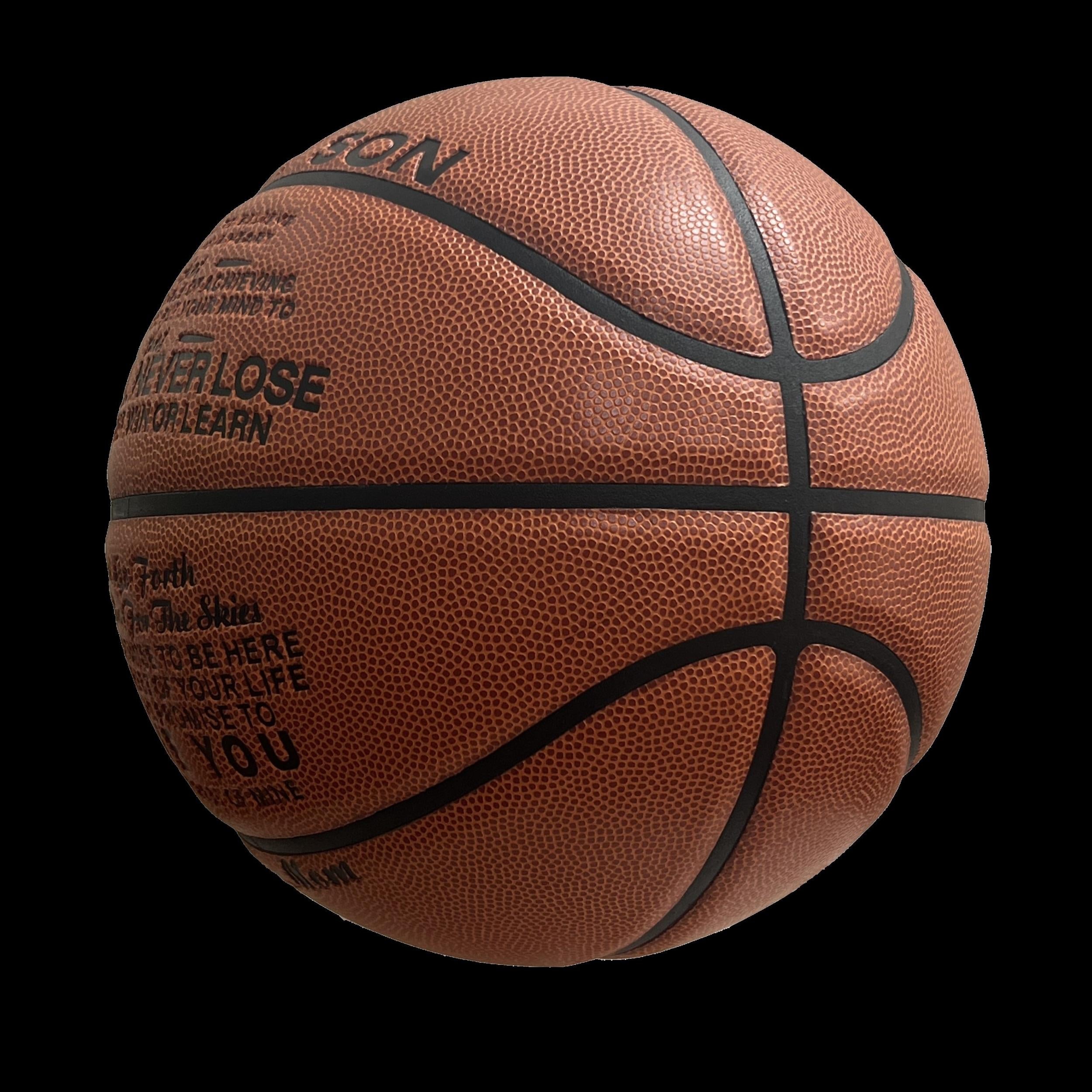 Size 7 Basketball Gift Son From Mom With Pump