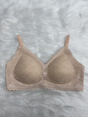 Lace Push Up Bra Comfy & Breathable Intimates Bra Women's Lingerie