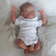Realistic Reborn Doll with 3D Painted Skin and Cloth Body