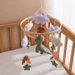 Infant Crib Mobile Soothing Toy for Baby Beds