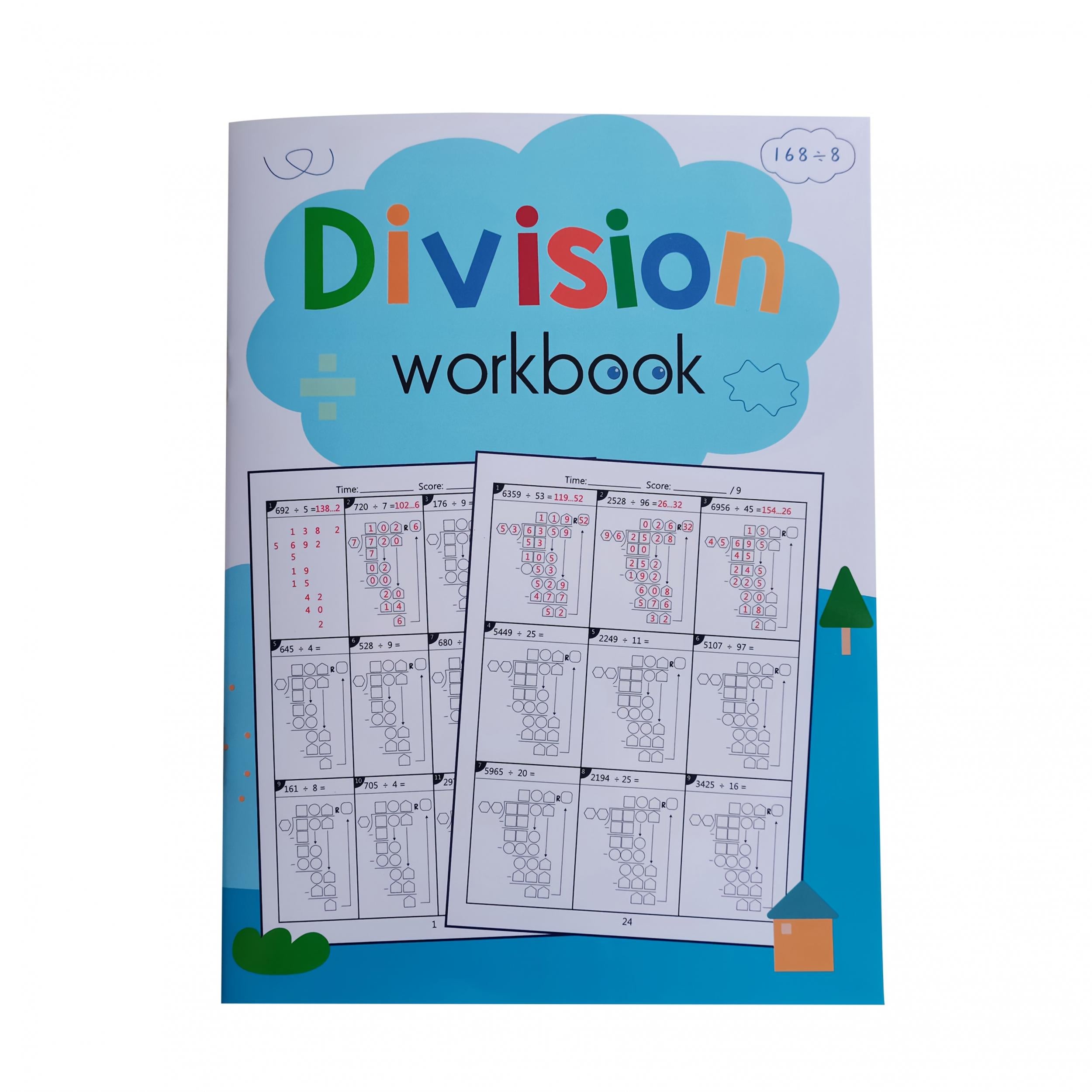 Multiplication & Division Workbook for Grades 3-5