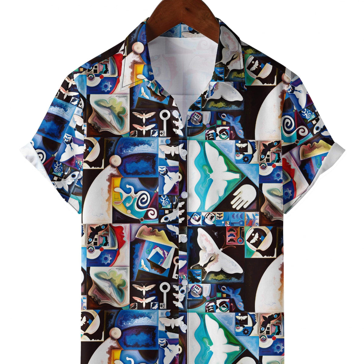 Men's Summer Beach Vacation Resort Shirt