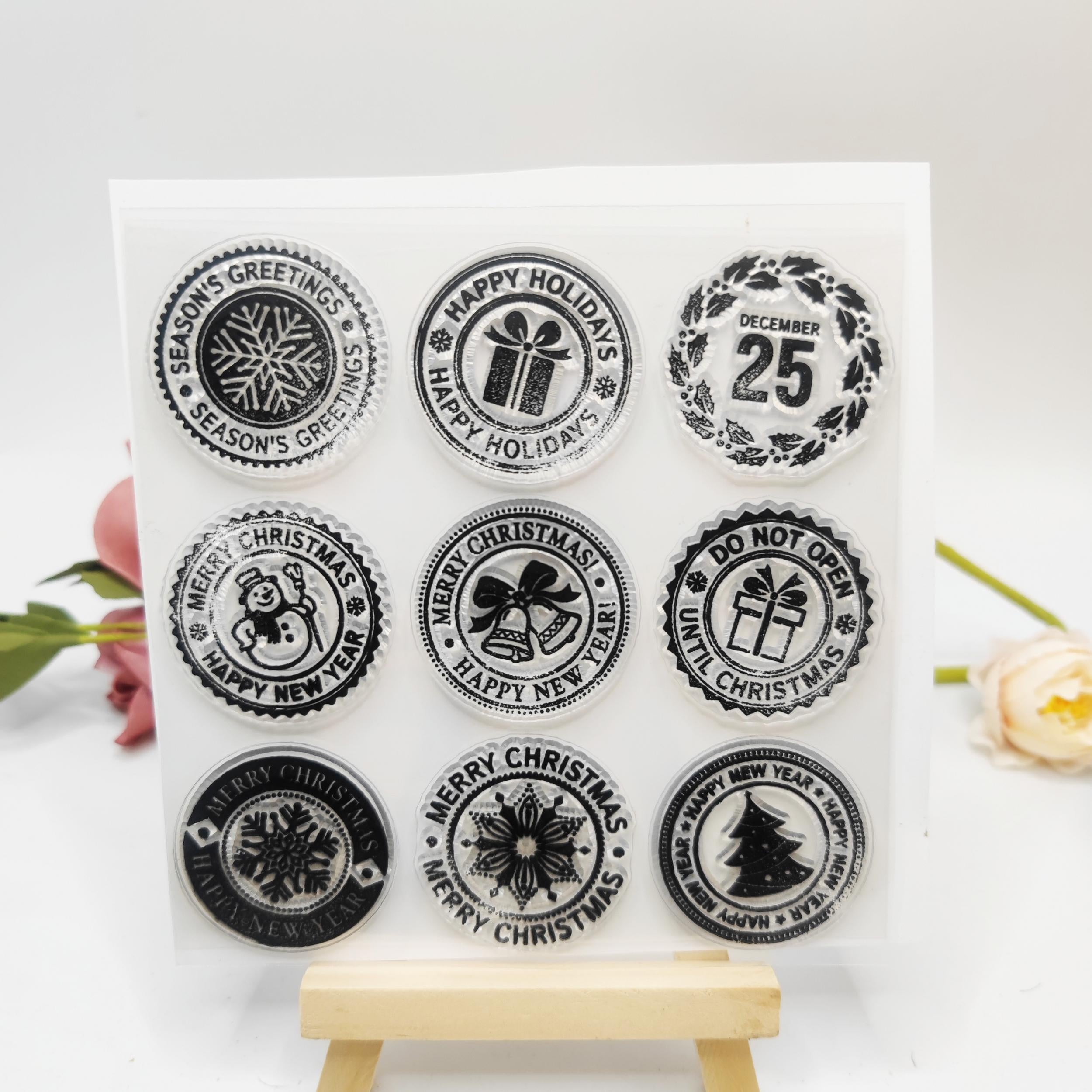 Christmas Stamp 1pc Party Supplies Gift