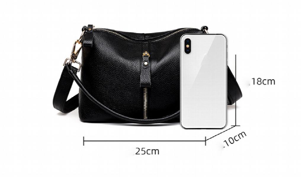 Leather Crossbody Bag Women Shoulder Totes Cowhide