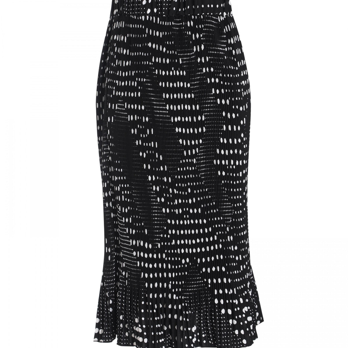 Polka Dot Print Skirt Casual Fall & Spring Women's Clothing