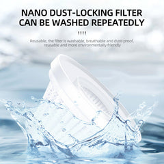 3pcs Vacuum Cleaner HEPA Filter Element Washable Healthy Accessory