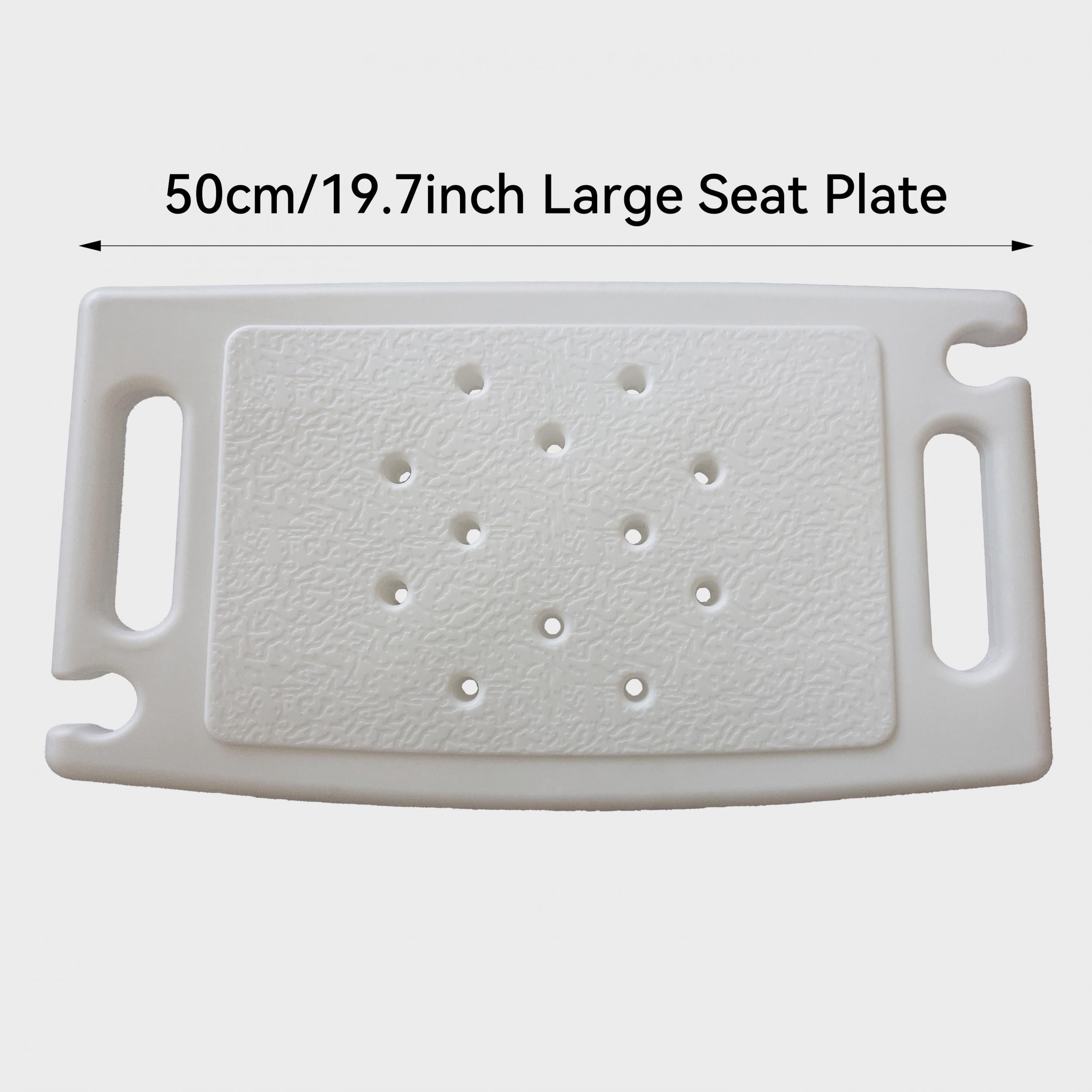 Adjustable Height Shower Chair Non Slip Bathtub Stool