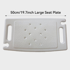 Adjustable Height Shower Chair Non Slip Bathtub Stool