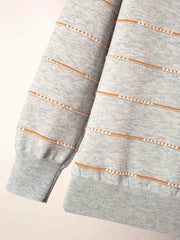 Men's Wool Blend Striped Pullover Sweater