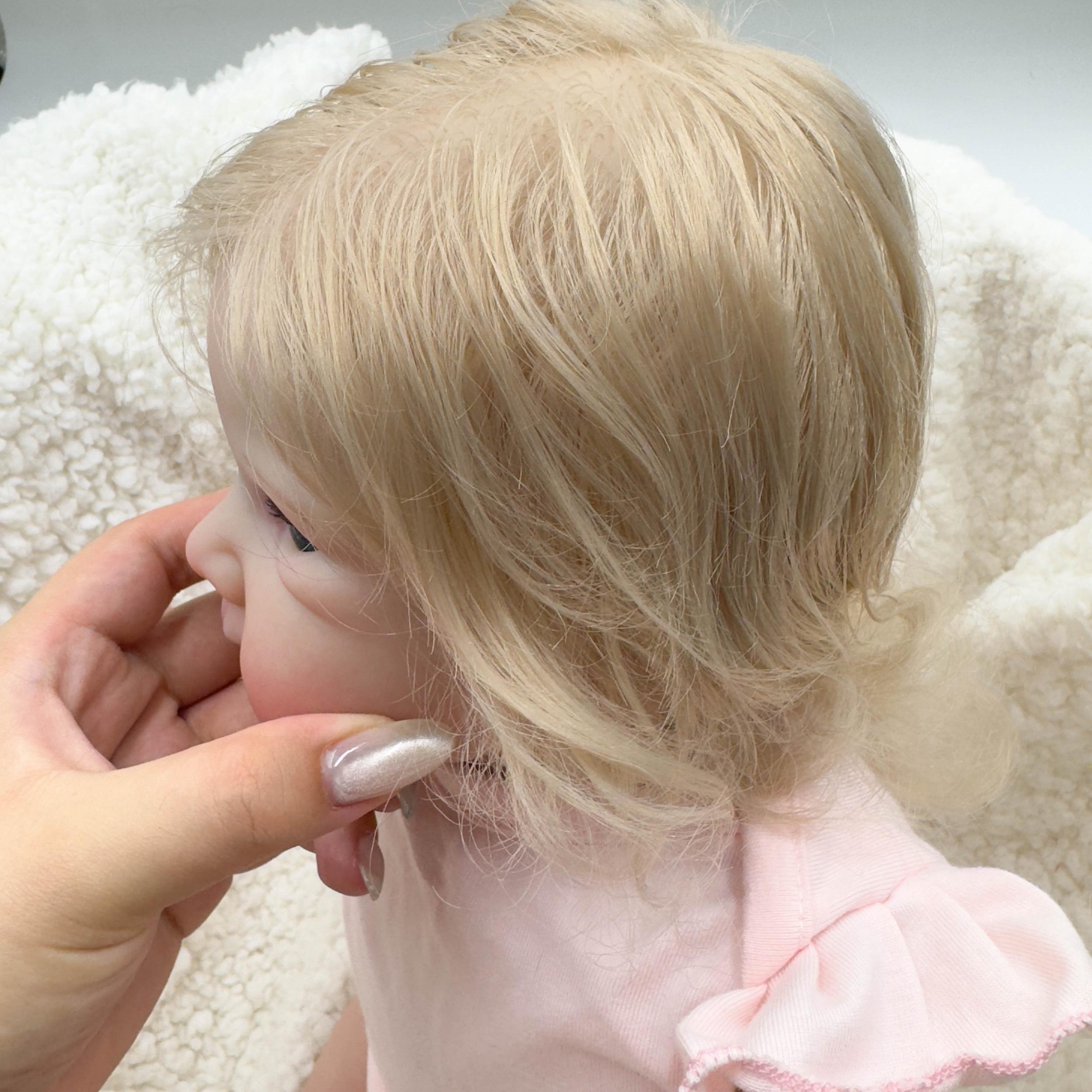 18" Realistic Reborn Kids Doll Bettie Soft Cloth Body Hand Painted Pink