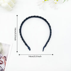 5pcs Beaded Twist Headband Vintage Party Hair Accessories