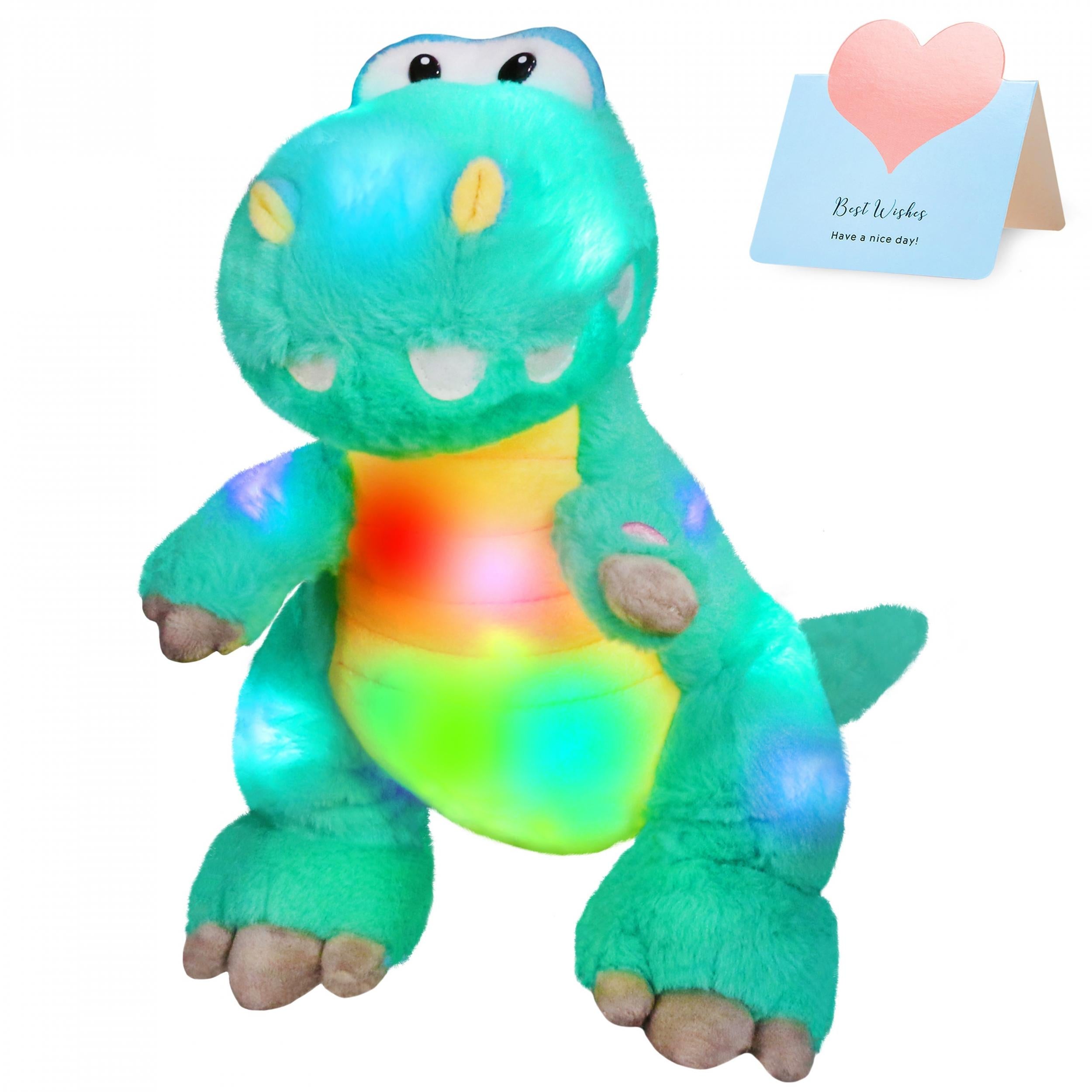 Glow Guards Glow Dinosaur Plush Toy LED Night Light 15 Minutes Sleep Timer