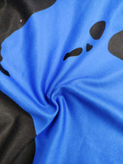  Random Print Flared Leg Pants