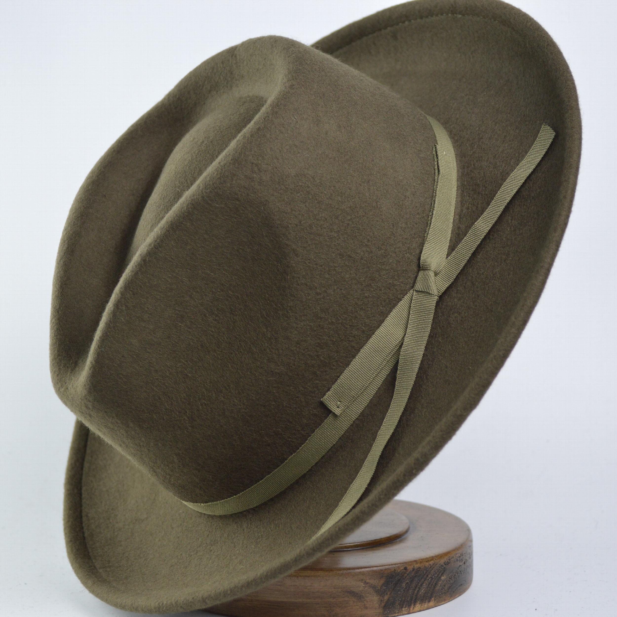 Jazz Hat Felt Bowler Hat Butterfly Belt Accessories