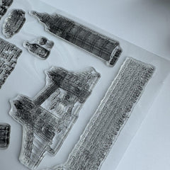 Transparent Cartoon Stamp Hand Account Stamp for Card Making