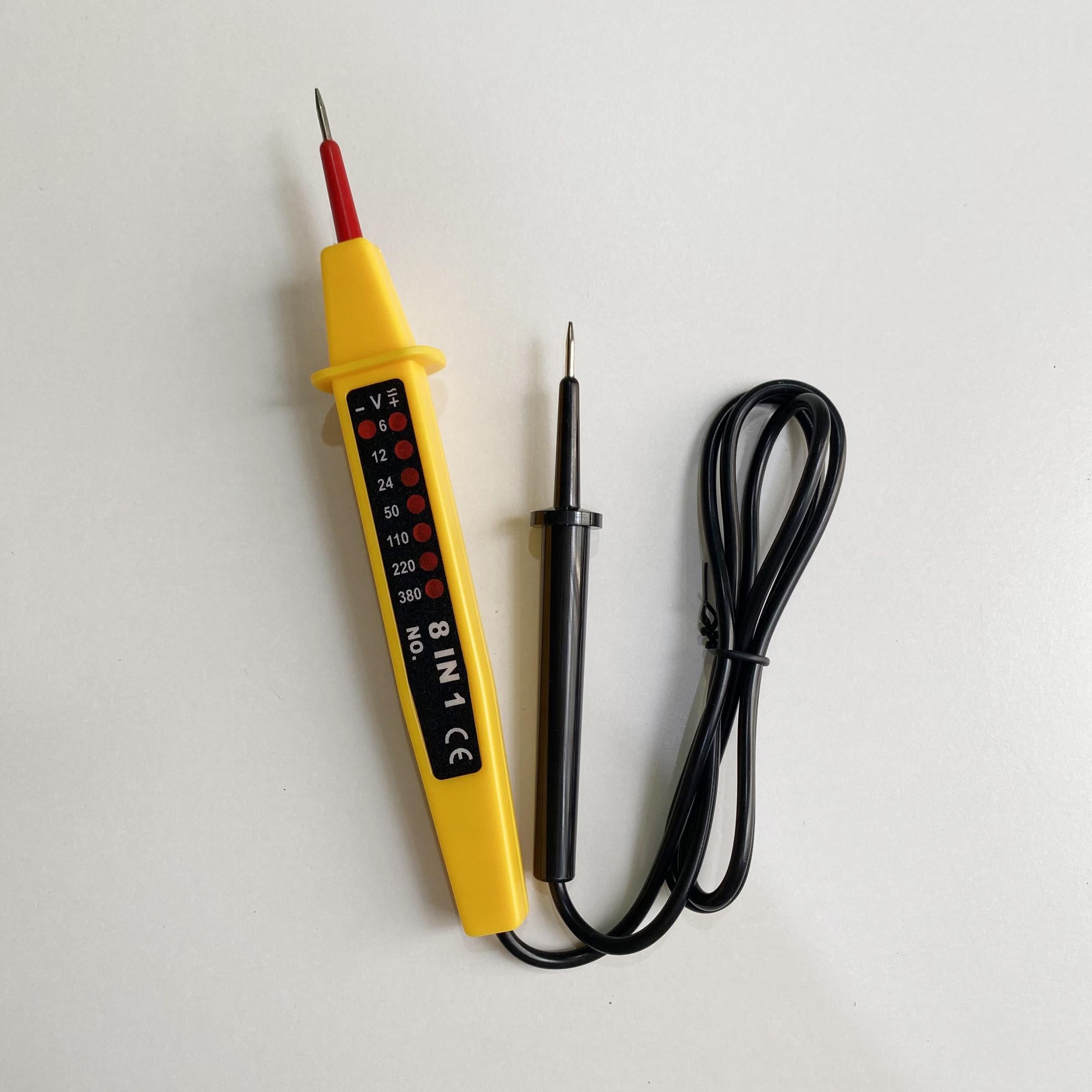 Auto Voltage Range Detector with LED Display Double Pole 6V-380V