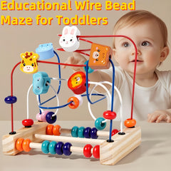 MINI Kid's Bead Maze Toy Hand Learning Educational Toys Gift