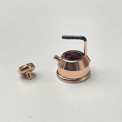 Mini Old Fashioned Hot Water Pot Kettle Toy Kitchenware Accessories