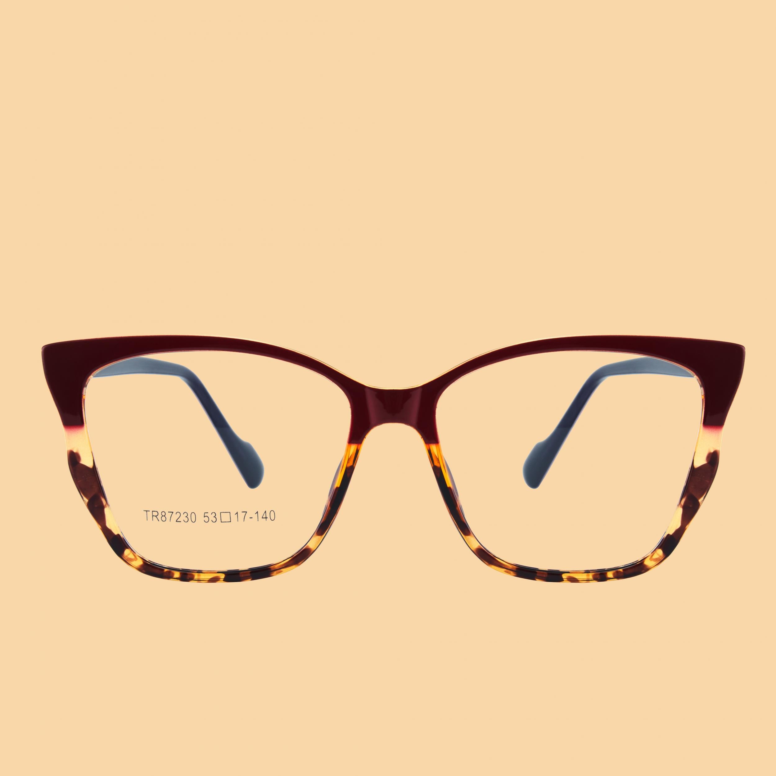Women Oversized Cat Eye Computer Glasses Block Light Relieve Eye Fatigue